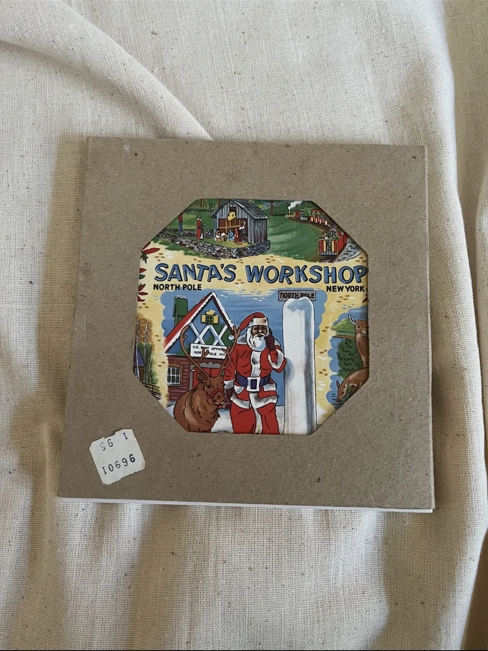 Santas workshop festive santa